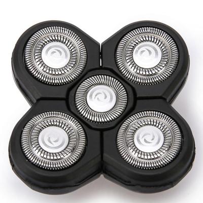 China Five blade like factory source wholesale supply of original five - head accessories rotary razor spare part detachable razor blade for sale