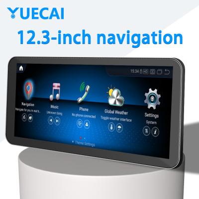 China 12.3 inch Mercedes Benz Navigatie All In One Android CarPlay Navigatiesysteem Te koop