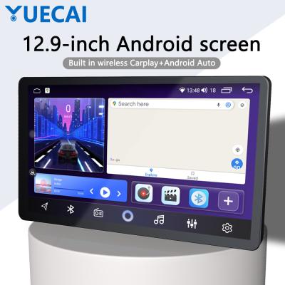 China 12.9 Inch Android Car Mp5 Player Intelligent CarPlay Large Screen Car Navigation GPS for sale