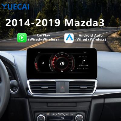 Chine 12.3 pouces 2014-2019 Mazda 3 Android Unité de tête 1280 * 720 8 Noyau 1,8 GHz à vendre