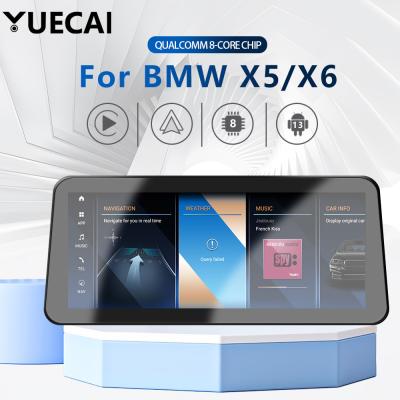 China 12.3 inch Qualcomm 680 Android 13 Car Multimedia Player Navigatie Voor BMW X5 E70 BMW X6 E71 Te koop