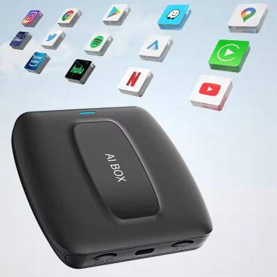 中国 Android 12 カーマルチメディア スマートボックス 無線カープレイ Android Auto Ai Box 販売のため