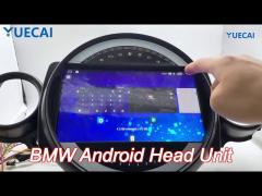 bmw mini 9 inch car android head unit dvd players frame type