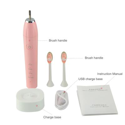 China Cheap Kids Sonic Head Precisionclean Electric Toothbrush Battery Operated Adult Rechargeable Toothbrush Heads Pink for sale