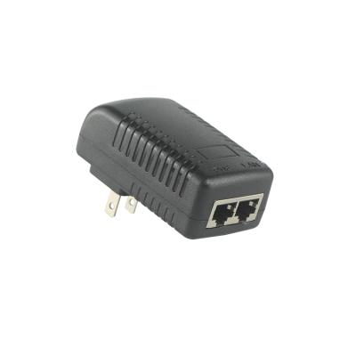 China Switch EU AU UK USA POE Socket Powered POL Power over LAN IEEE802.3af 12v poe injector for sale