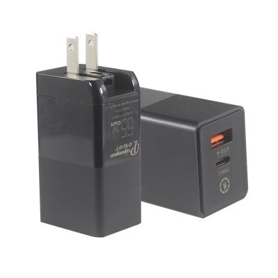 China Type C 5v 3a MOBILE PHONE 9V 3A 12V 15V 3A palladium palladium 9V 3A 12V 15V 3A USB quick charger gan laptop charger for sale