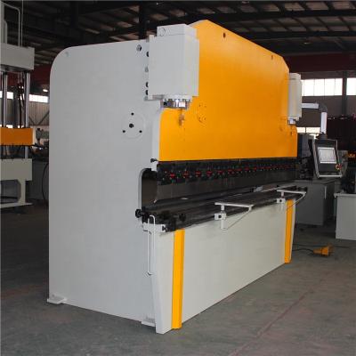 China press brake with Delem-DA41s controller and mechanical crowning compensation for 12 mm for sale