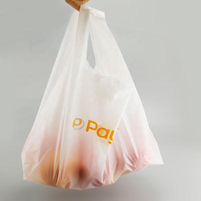 China 100% biodegradabale degradable bio degradable plastic bag degradable grocery bag for sale