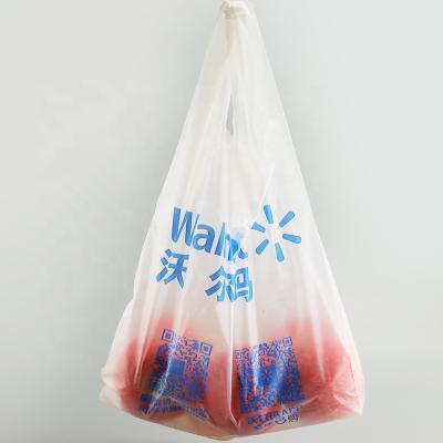 China 100% Biodegradabale Bio Degradable Degradable Plastic Bag Degradable Grocery Bag for sale