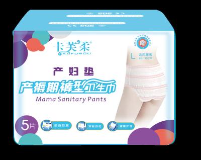 China High Quality Disposable Breathable Soft Outdoor Lady Pants/Lady Period Pants/Woman Sanitary Napkin Pants for sale