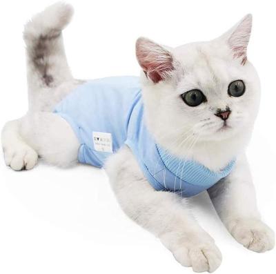 China Cat Professional Viable Recovery Suit for Injury or Abdominal Skin Disease, Cat Neutering Bodysuit Wear for sale