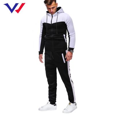 China 2022 high quality sportswear men's breathable patchwork suit spring and autumn fitness outdoor sports elastic sweatshirt for men for sale