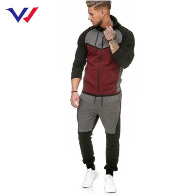 China New Fashion Breathable Men Set Zipper Pants Sets Custom Mens Sweatsuits With Logo French Terry Tracksuit Sweatsuit Set For Men for sale