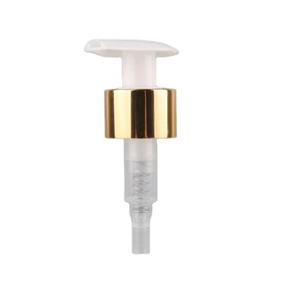 China Non puddle good quality anodized aluminum plastic pump pp pump head for shampoo-cream lotion pump for sale