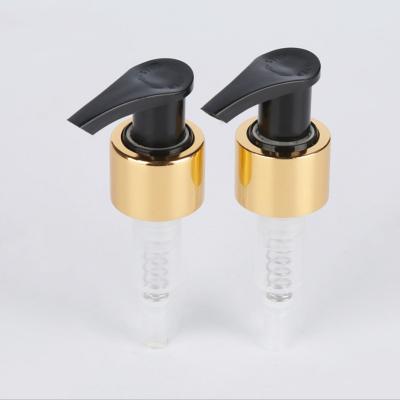 China Non Spill Maker 24 28/410 Black Lotion Pump For Bottle Shampoo Switch Pump Feed Pump for sale