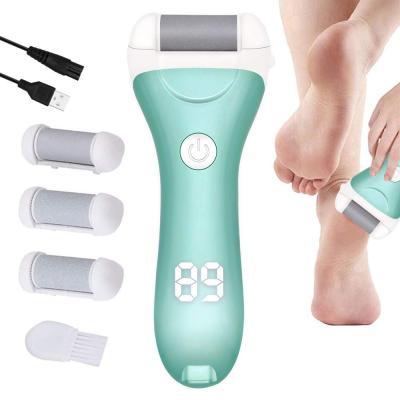 China Wholesale ABS+Pumice Foot Files Tools Clean Feet Care Hard Cracked Skin Electric Pedicure Foot Care Grinder For Home Care for sale