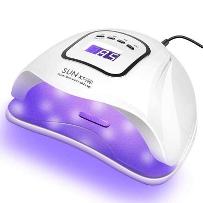 China Hot Seller 120W ABS Gel Nails Lamp Drying Nail Curing Lamp UV Lamp Dryer LED Nail Lamp for sale