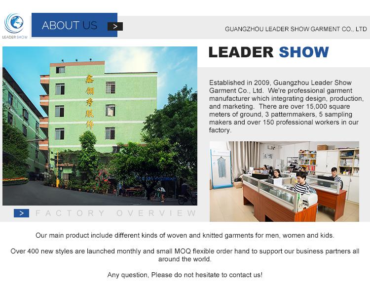 Verified China supplier - Guangzhou Leader Show Garment Co., Ltd.