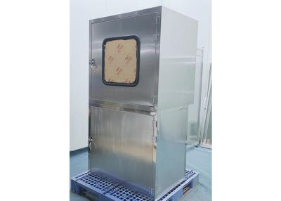 China Cusmoter Customized Stainless Steel 304 Cleanroom Pass Box With Tool Cabinet for sale