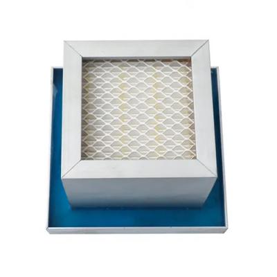 China Aluminum Alloy Frame Clean Room ULPA Air Filter with Liquid Jelly Glue Seal Ring for sale