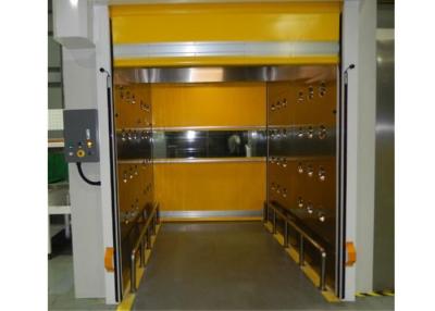 China Custom Intelligence Fast - Rolling Door Cleanroom Air Shower / Clean Room Booth for sale