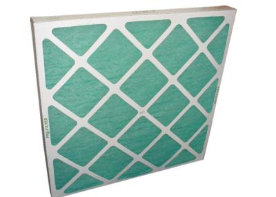 China Electronic Furance Pleated Panel Air Filters Performance With Cardboard Frame G4 for sale