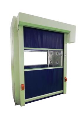 China Customizable PVC Fast Rolling Door Air Shower Tunnel For Class 1000 Clean Room for sale