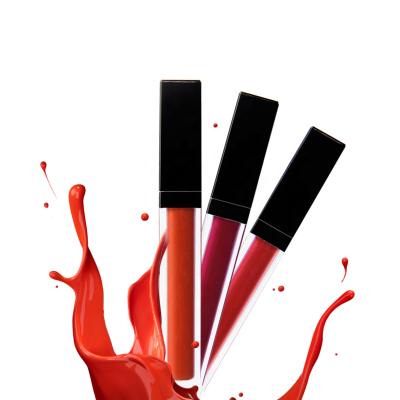 China OEM Waterproof Cosmetcis 44 Colors Matte Lipgloss Lipstick Make Your Own Logo Wholesale High Pigment Liquid for sale