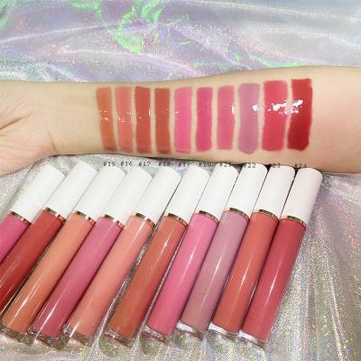 China OEM LG83 Waterproof Ladies Makeup Love Moisturizing Lip Gloss for sale