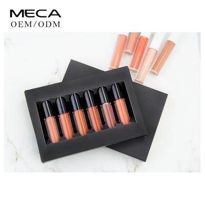 China Waterproof DIY Lip Gloss Set OEM Makeup Vegan Lip Gloss Set Private Label Matte Lipstick Set Lipstick With Logo for sale