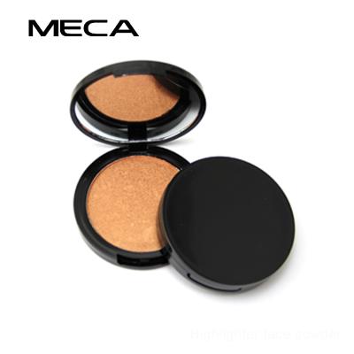 China Face No Logo Metallic Single Highlighter Face Makeup Powder Highlight for sale