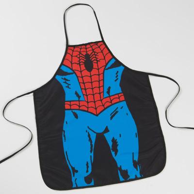 China Cleaning Europe and the USA Funny Hot Selling Fun Party Wedding Birthday Annual Superman Funny Gift Apron for sale