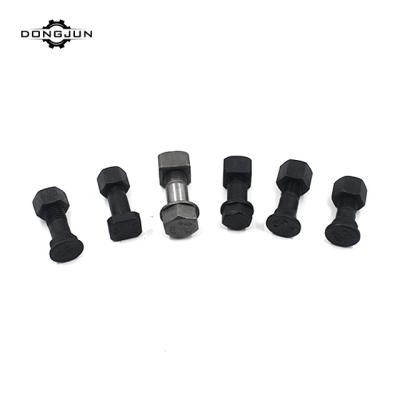 China Bulldozer Parts 9s-1838 542-0222 Grade 40Cr 12.9 Material D6R D6H D6N D6D D6H D6K Bulldozer Track Link Shoe Bolts Nuts for sale