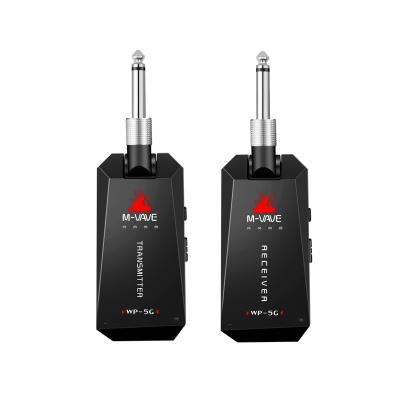 China GUITAR Guitar Transmitter Wireless Receiver Set 5.8GH 4 Channels For Electric Guitar Bass for sale