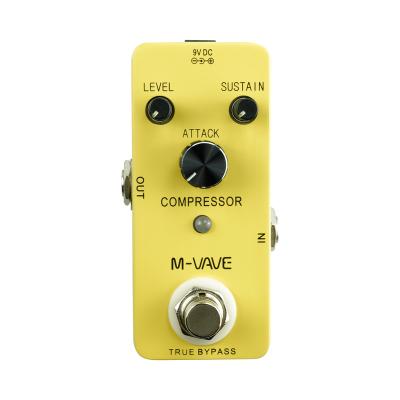 China Guitar& Bass Effect Pedal Guitar Accessories Mini GUITAR Compressor Pedal for sale