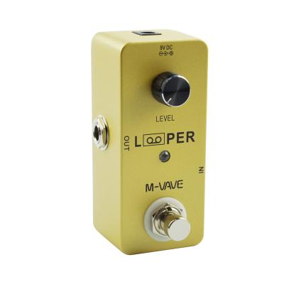 China The GUITAR Mini Looper Pedal OEM Minimum Mini Looper Station Guitar and Bass Effect Pedal of 5 Combination Effect Pedal for sale