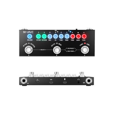 China Support Recording Effects Pedal 8 IR Pedal Cabinet Chorus Delay Chorus Phaser Reverb Guitar Pedal Accessories Rechargeable Battery Novation Multi Bass for sale