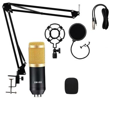 China Perfect Sound BOM 800 MIC For Phone BOM 800 MIC Full Set Current Microphone Kit BM800 Android Live Microphone Set for sale