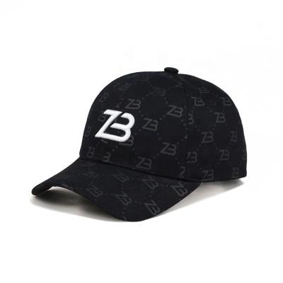 China China Original Factory Wholesale 6 Panel Full Printing 3d Embroidery Baseball Cap Hat Low Moq Te koop