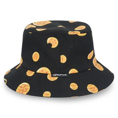 China Wholesale Full Silk Printing Fisherman Bucket Hat Custom Logo 5 panel hat bucket hat custom fitted caps for sale