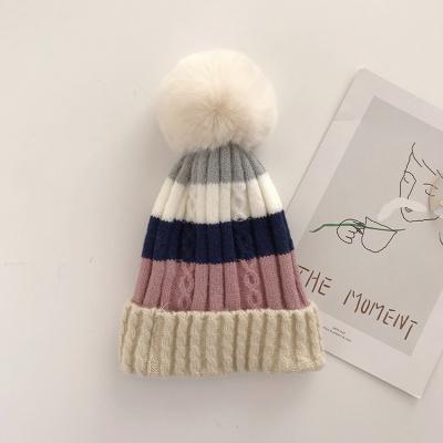 China sherpa knit High Profile soft baby winter satin silk lined sleep cap beanie hat zu verkaufen