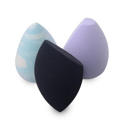 China Non Toxic Microfiber Latex Make Up Micro Fiber Laser Makeup Sponge Logo Latex Free Super Soft Blending Makeup Beauty Egg Sponge for sale