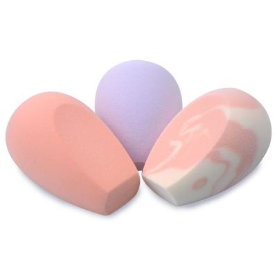 China Latex Makeup Sponge Beauty Microfiber Florida Foundation Velvet Non Toxic Makeup Sponge Flocking Blending Makeup Egg Sponges for sale