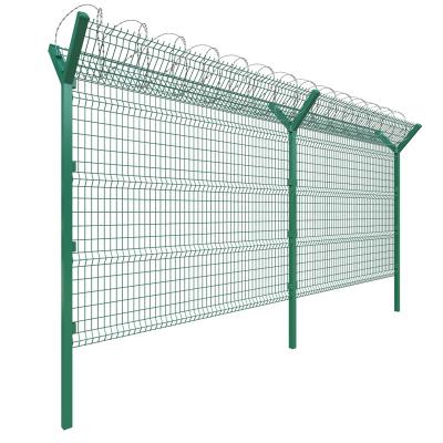 China 76.2x12.7mm Chain Link Security Fence Anti Climb For Perimeter for sale