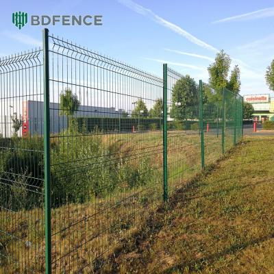 China High Quality Powder Coated Garden Welded Wire Mesh 3D Mesh Fence Panel Cheap Price Sustainable for sale