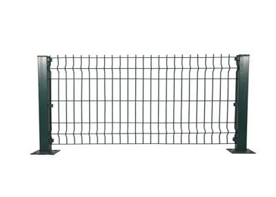 China Custom 1/2-inch 1x2 6x6 Welded Garden Wire Mesh Fence Galvanized Steel Curved 3d Wire Mesh Fence for sale