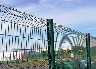 China Sustainable Pvc Coated 3d Curved Welded Wire Mesh Fence Panel barricade fence for sale