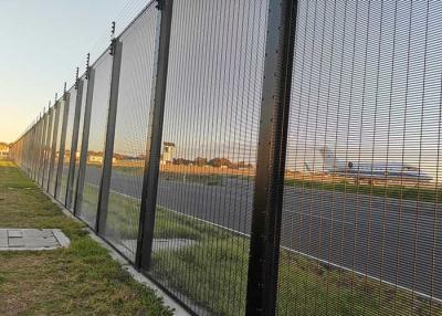 China Cerco da segurança aeroportuária do revestimento 76.2*12.6 do pó do cargo de H à venda