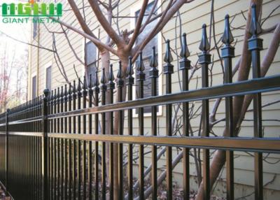 China H2.2m PVC Coating Tubular Decorative Aluminium Fencing for sale