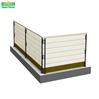 China Powder Coated 1.2m Height 50x200mm Edge Protection Barriers for sale